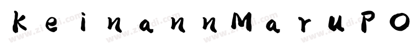 KeinannMaruPOP 常规字体转换